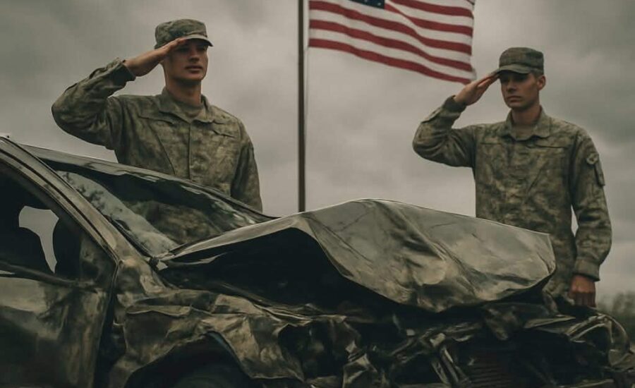 Śmierć dwóch osób w wypadku drogowym z udziałem wojsk obcych