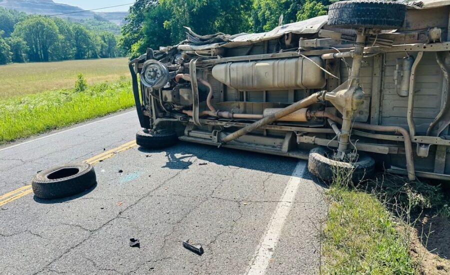 kolizja samochodu firmowego